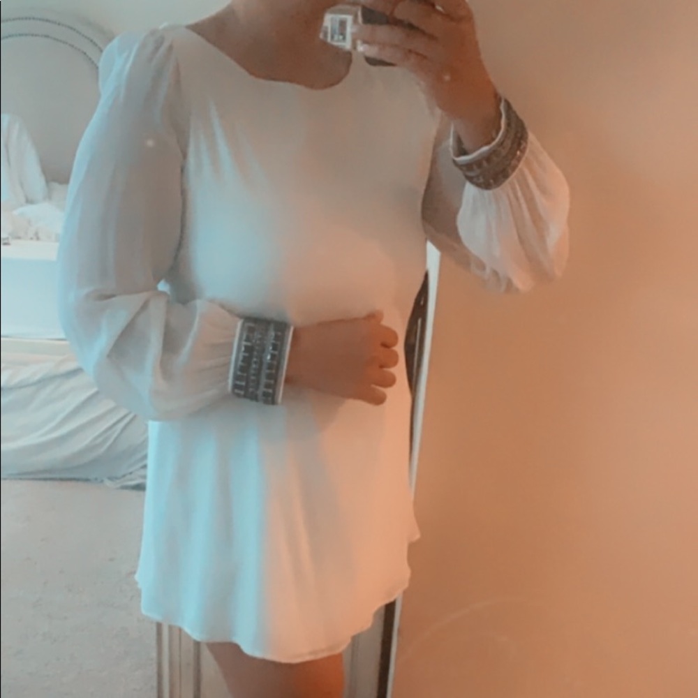 White dress